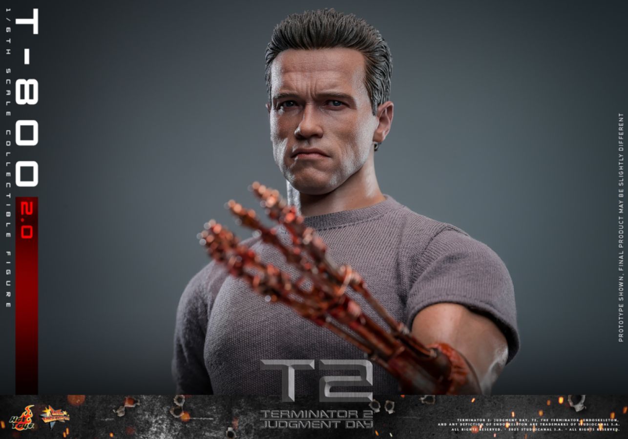 Terminator 2: Judgment Day - T-800 (2.0) 1:6 Scale Collectible Action Figure