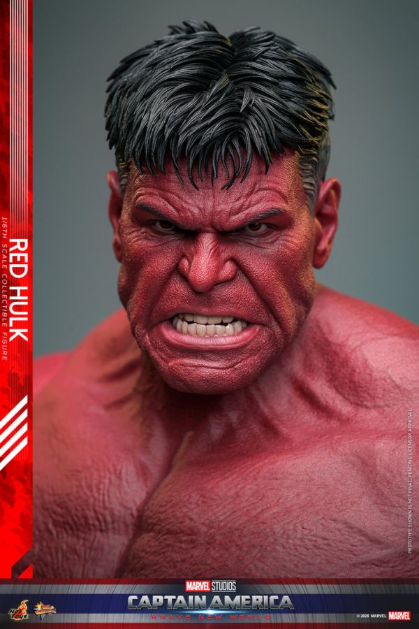 Captain America: Brave New World - Red Hulk 1:6 Scale Collectable Action Figure