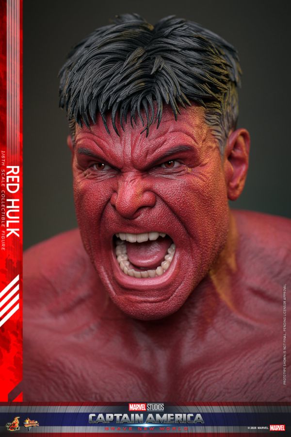 Captain America: Brave New World - Red Hulk 1:6 Scale Collectable Action Figure