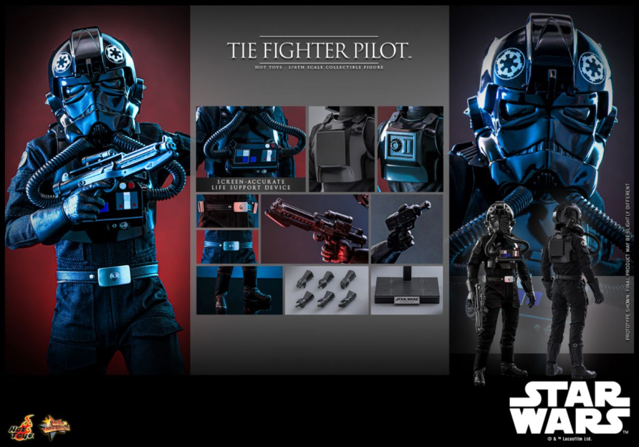 Star Wars - Tie Fighter Pilot 1:6 Scale Collectable Action Figure