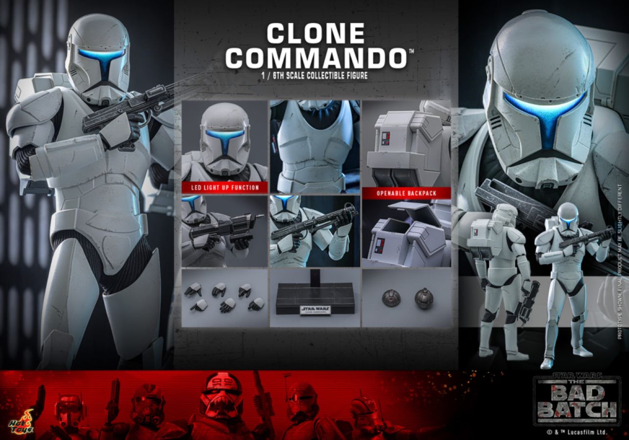 Star Wars - Clone Commando 1:6 Scale Collectible Action Figure