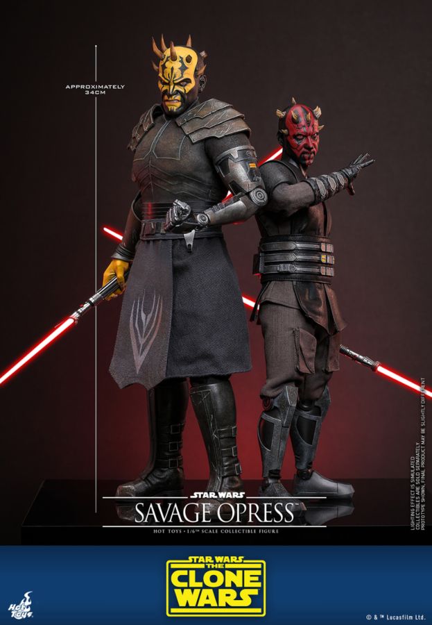 Star Wars: Clone Wars - Savage Opress 1:6 Scale Action Figure