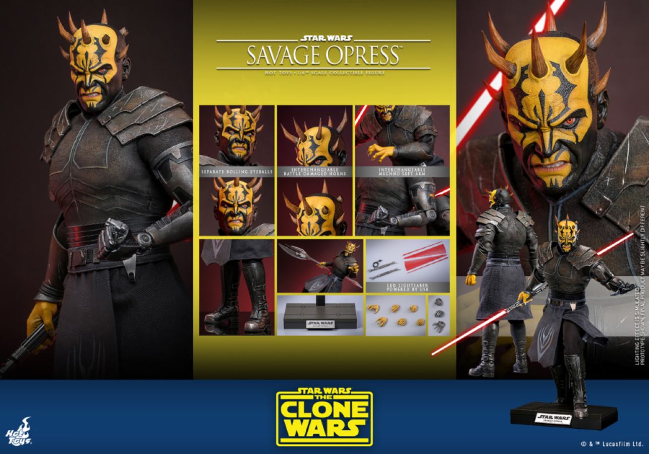 Star Wars: Clone Wars - Savage Opress 1:6 Scale Action Figure