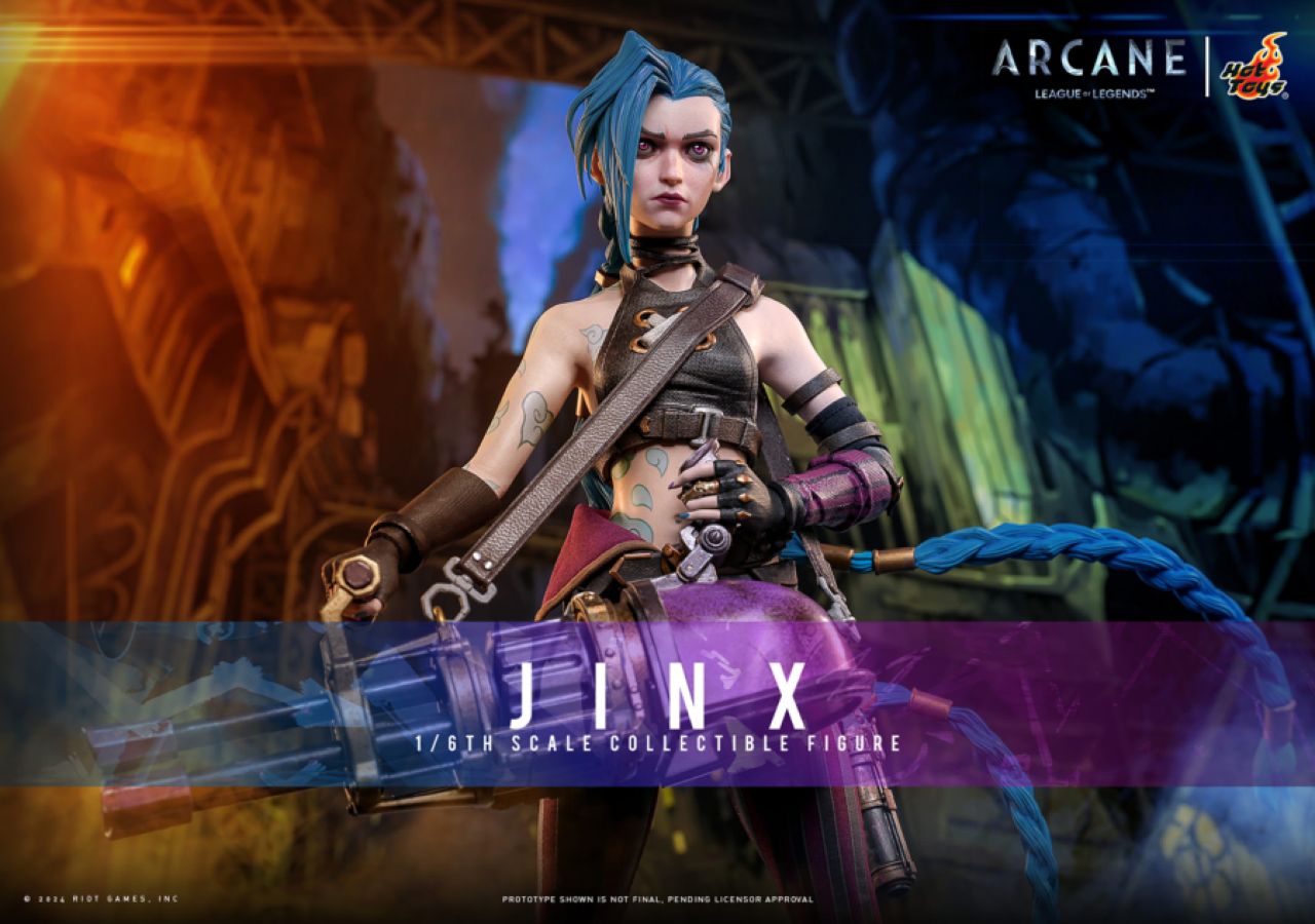 Arcane: League of Legends (TV) - Jinx 1:6 Scale Collectable Action Figure