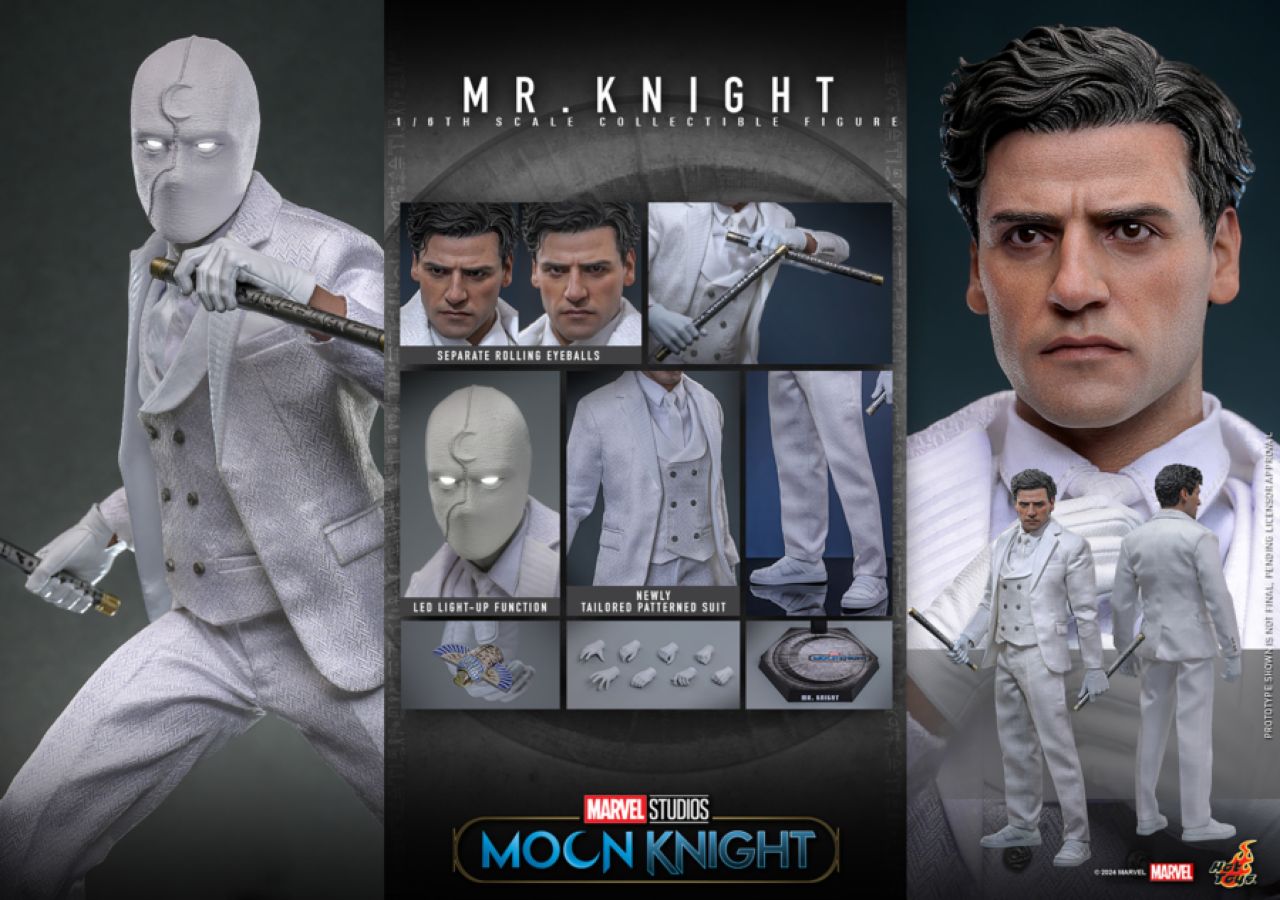 Moon Knight (TV) - Mr. Knight 1:6 Scale Collectable Action Figure