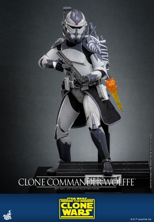 Star Wars - Clone Commander Wolffe 1:6 Scale Collectable Action Figure