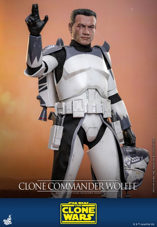 Star Wars - Clone Commander Wolffe 1:6 Scale Collectable Action Figure