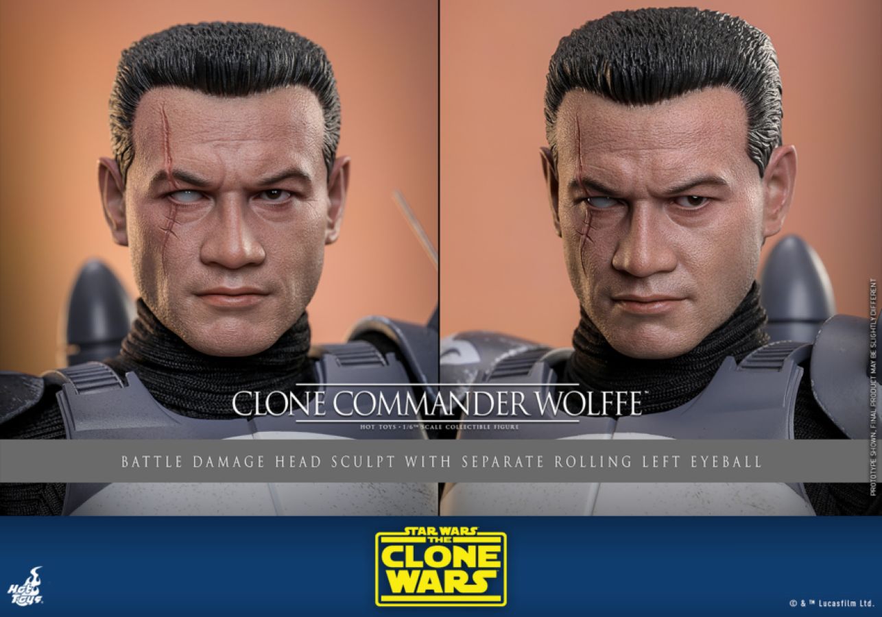 Star Wars - Clone Commander Wolffe 1:6 Scale Collectable Action Figure