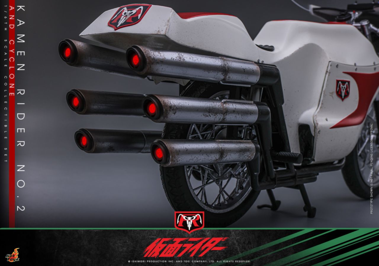 Kamen Rider - Cyclone No.2 1:6 Scale Collectable Vehicle