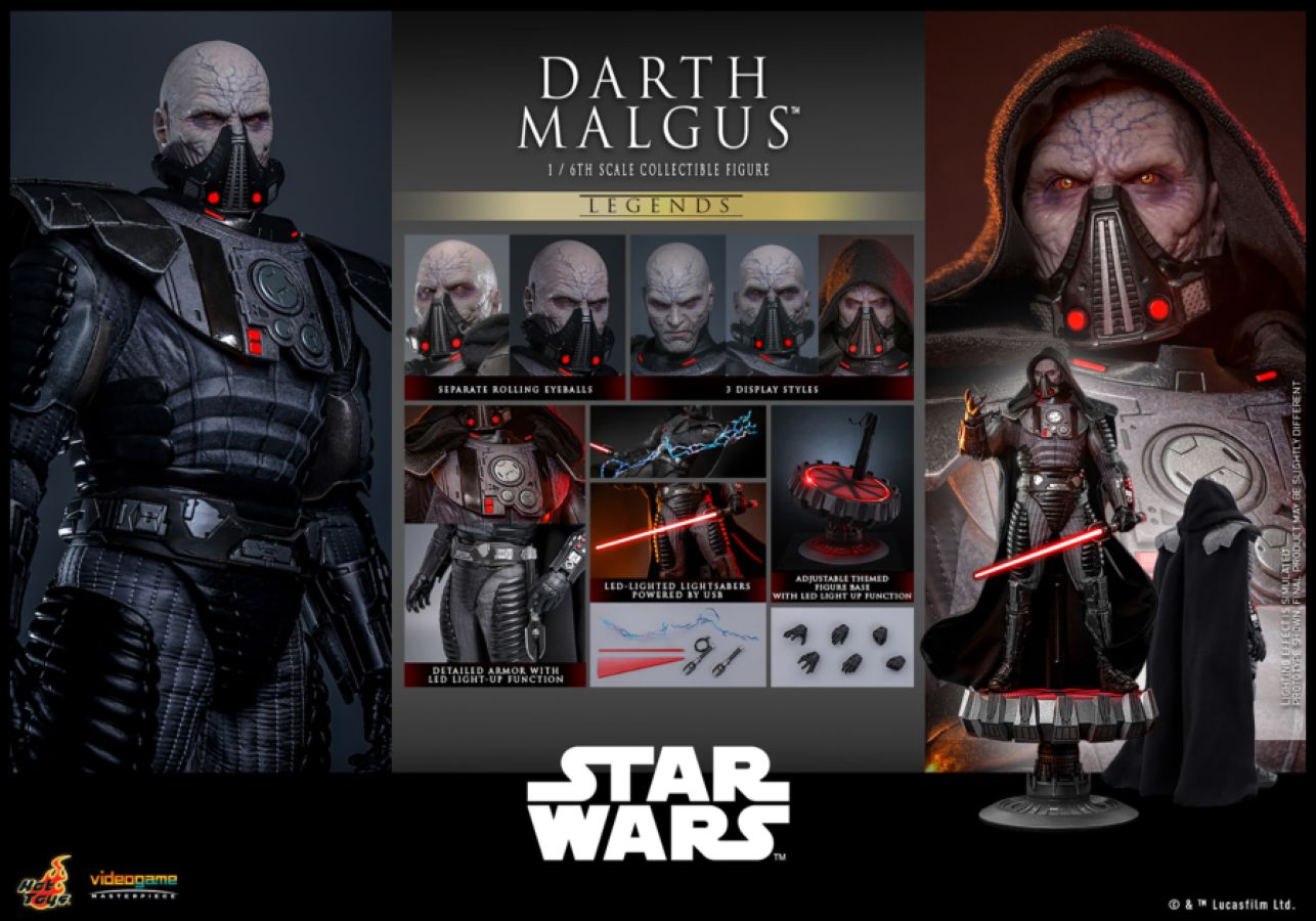 Star Wars - Darth Malgus 1:6 Scale Collectable Action Figure