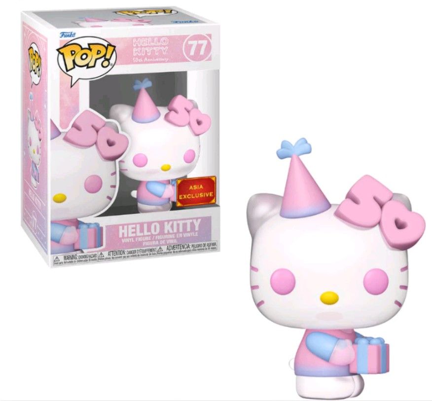 Hello Kitty 50th - Hello Kitty with Gifts Exclusive Pop! Vinyl