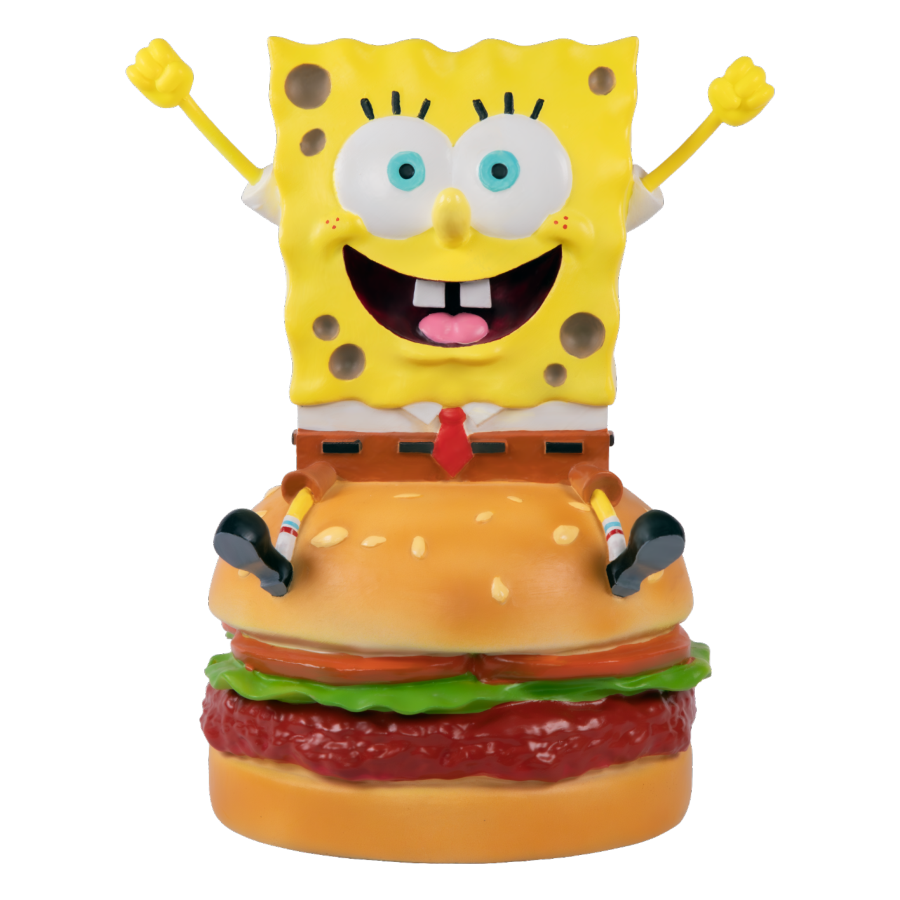 SpongeBob SquarePants - SpongeBob on Hamburger Resin Statue