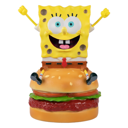 SpongeBob SquarePants - SpongeBob on Hamburger Resin Statue