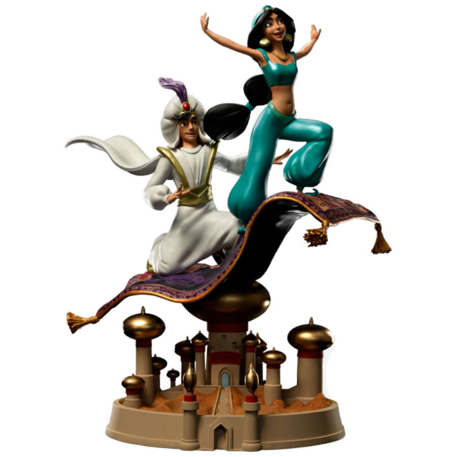 Disney - Aladdin & Jasmine 1:10 Statue