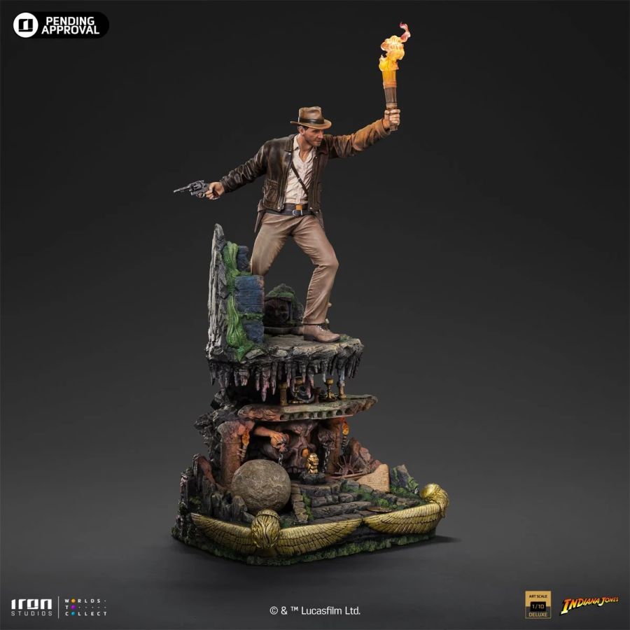 Indiana Jones - Indiana Jones Deluxe 1:10 Scale Statue