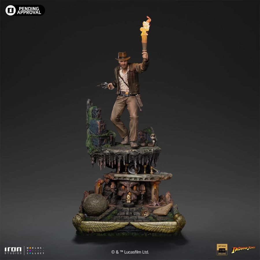 Indiana Jones - Indiana Jones Deluxe 1:10 Scale Statue