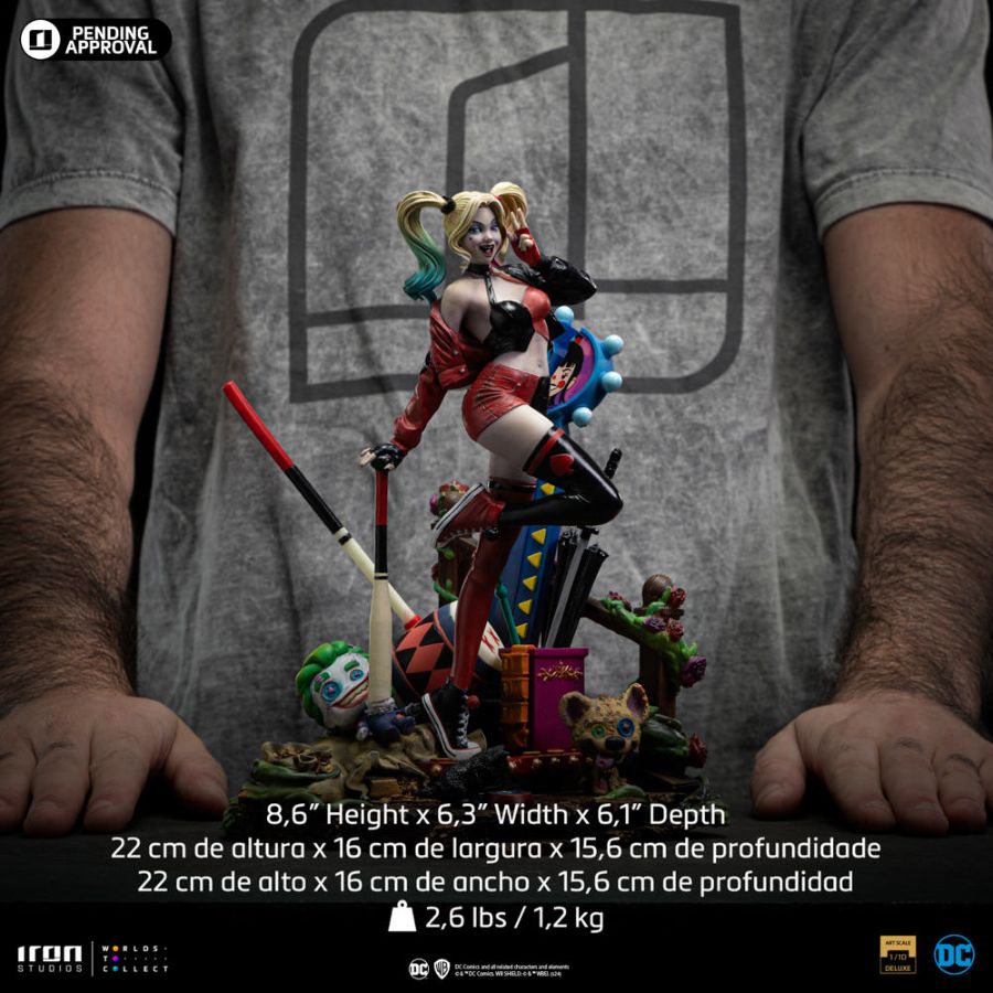 Batman - Harley Quinn (Gotham City Sirnes) DLX 1:10 Statue