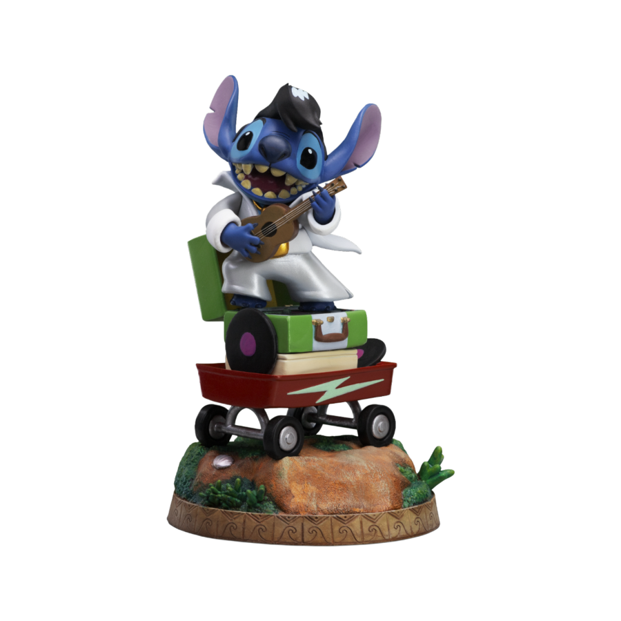 Lilo & Stitch - Stitch (King of Rock) 1:10 Scale Statue