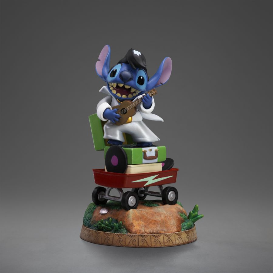 Lilo & Stitch - Stitch (King of Rock) 1:10 Scale Statue