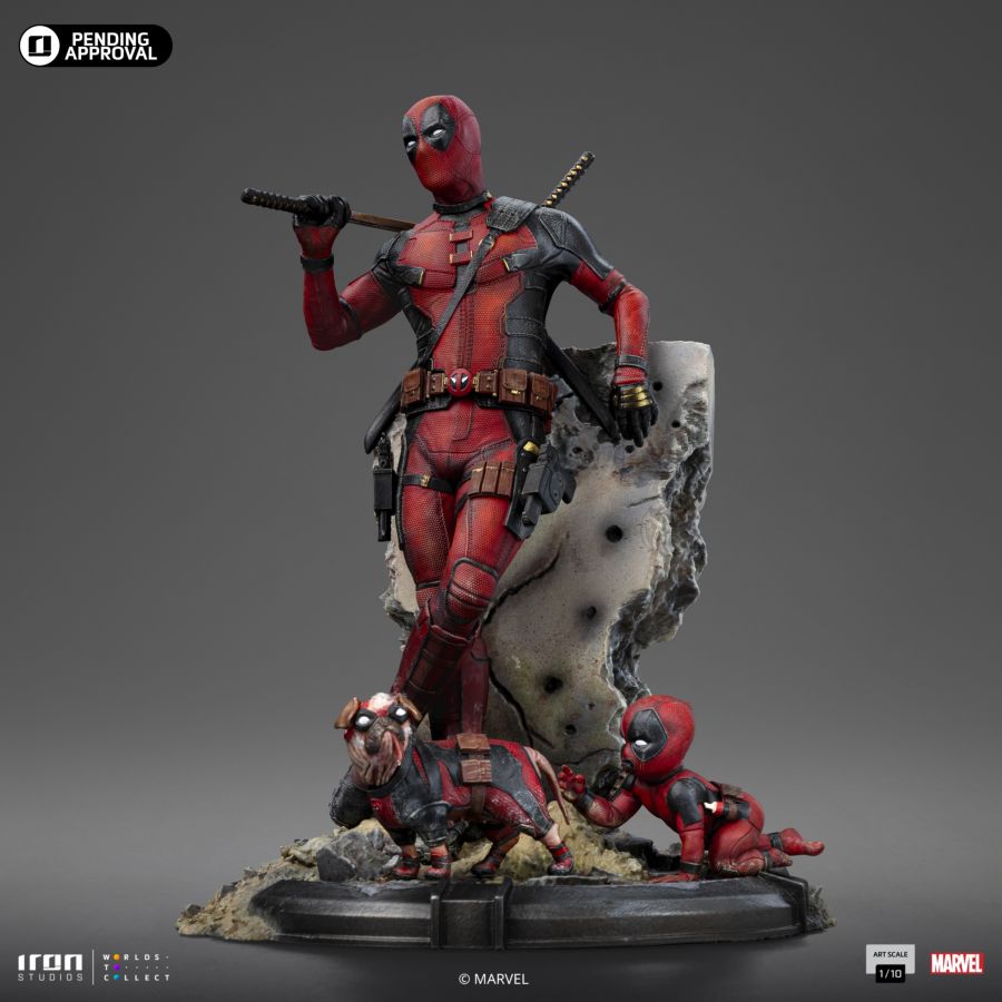 Deadpool & Wolverine - Deadpool 1:10 Statue