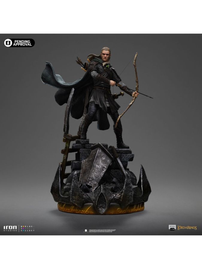 The Lord of the Rings - Legolas Unleashed 1:10 Scale Statue