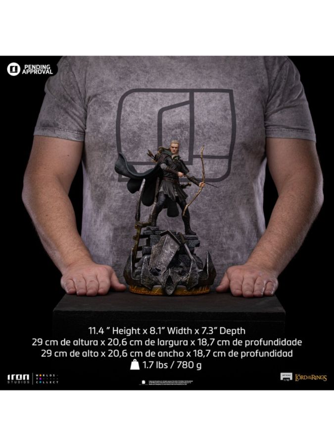 The Lord of the Rings - Legolas Unleashed 1:10 Scale Statue