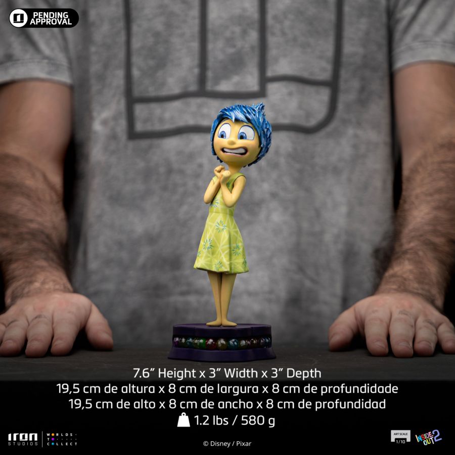 Inside Out 2 - Joy 1:10 Scale Statue