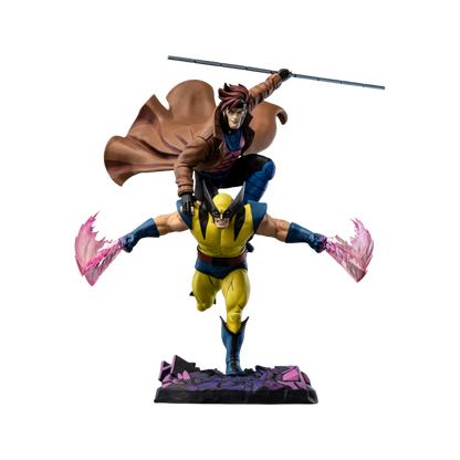 X-Men - '97 Gambit & Wolverine Deluxe 1:10 Scale Statue