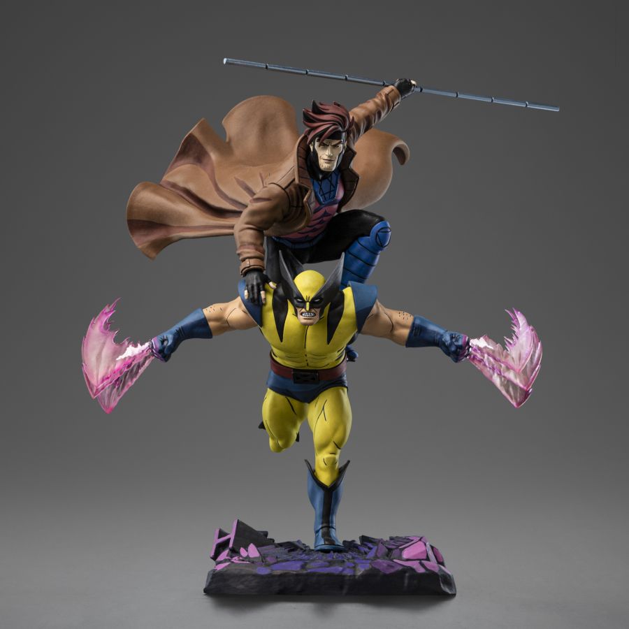 X-Men - '97 Gambit & Wolverine Deluxe 1:10 Scale Statue