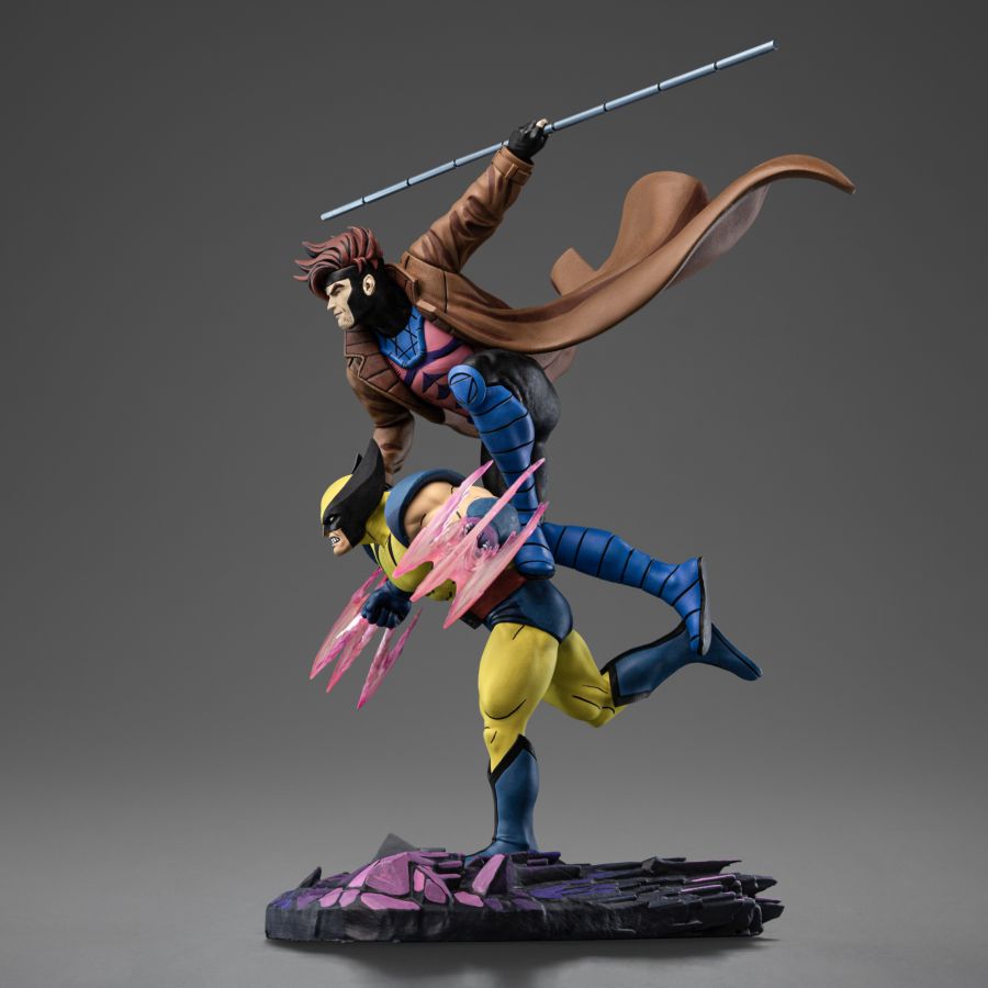 X-Men - '97 Gambit & Wolverine Deluxe 1:10 Scale Statue