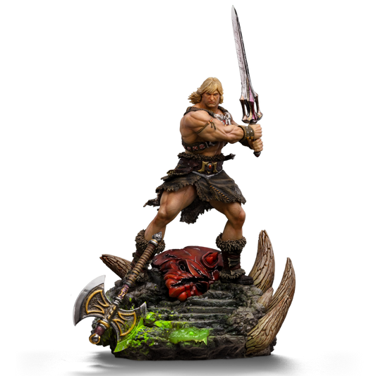 MotU - He-Man Unleashed Deluxe 1:10 Scale Statue