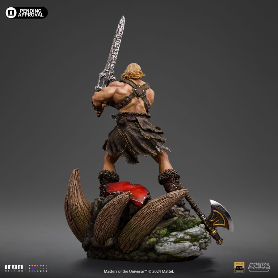 MotU - He-Man Unleashed Deluxe 1:10 Scale Statue