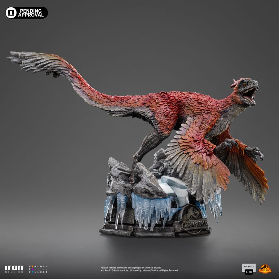 Jurassic World 2 - Pyroraptor 1:20 Statue