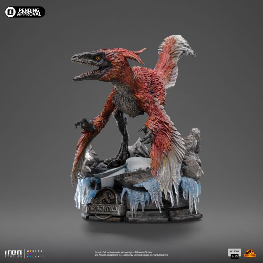 Jurassic World 2 - Pyroraptor 1:20 Statue