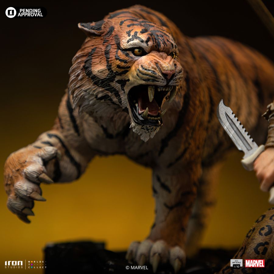 Sinister Six - Kraven vs SpiderMan 1:10 Scale Diorama