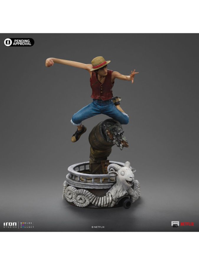 One Piece (2023) - Luffy 1:10 Scale Statue