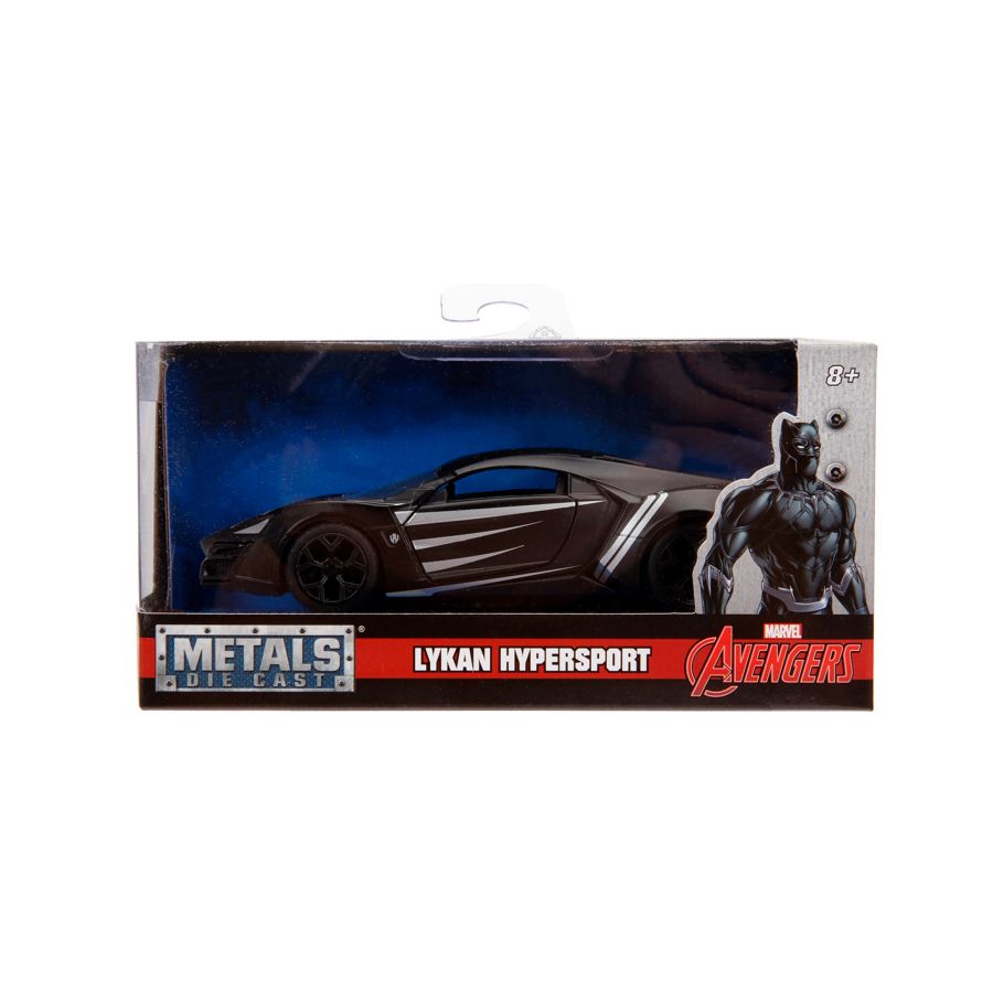 Avengers (comics) - Black Panther Lykan Hypersport 1:32 Hollywood Ride