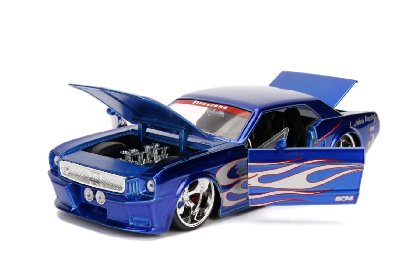 Big Time Muscle - 1965 Ford Mustang GT 1:24 Scale Diecast Vehicle