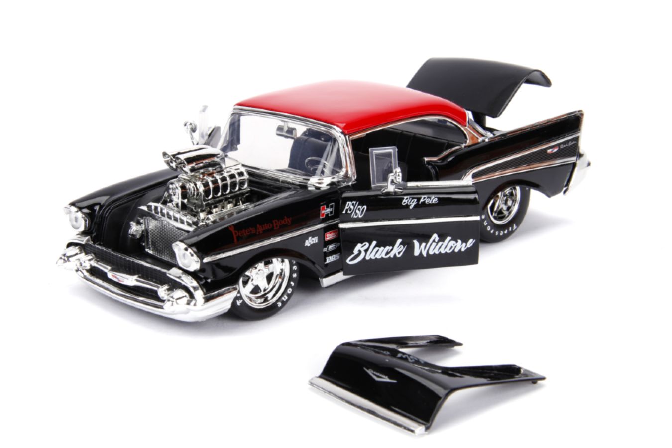 Big Time Muscle - 1957 Chevy Bel Air 1:24 Scale Diecast Vehicle