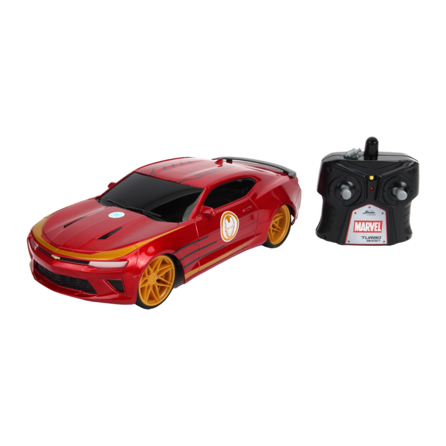 Marvel Comics - 2016 Chevy Camaso SS (Iron Man) 1:16 Scale Remote Control Car