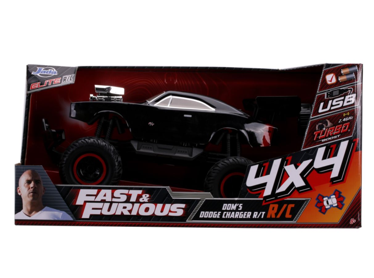 Fast & Furious - Dom's 1970 Dodge Charger (Elite Off-Road) 1:12 Remote Control Car