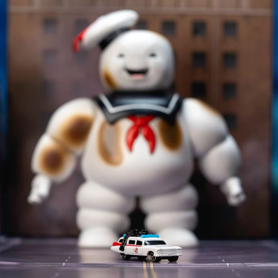 Ghostbusters - StayPuft 6" with Ecto-1 (Next Level) Nano Set