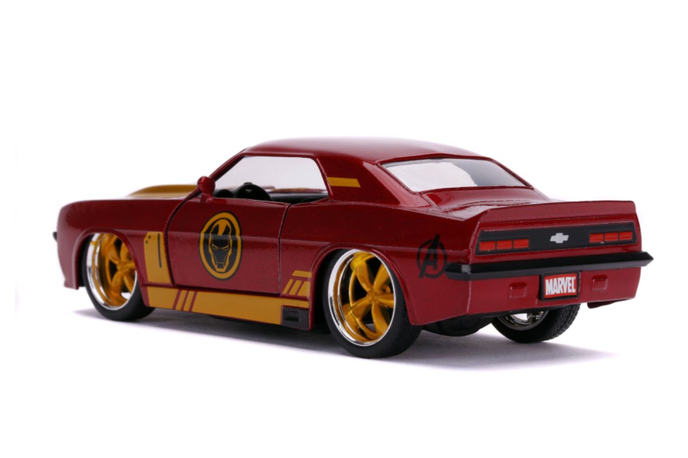 Marvel Comics - Iron Man 1969 Chevy Camaro 1:32 Scale Hollywood Ride