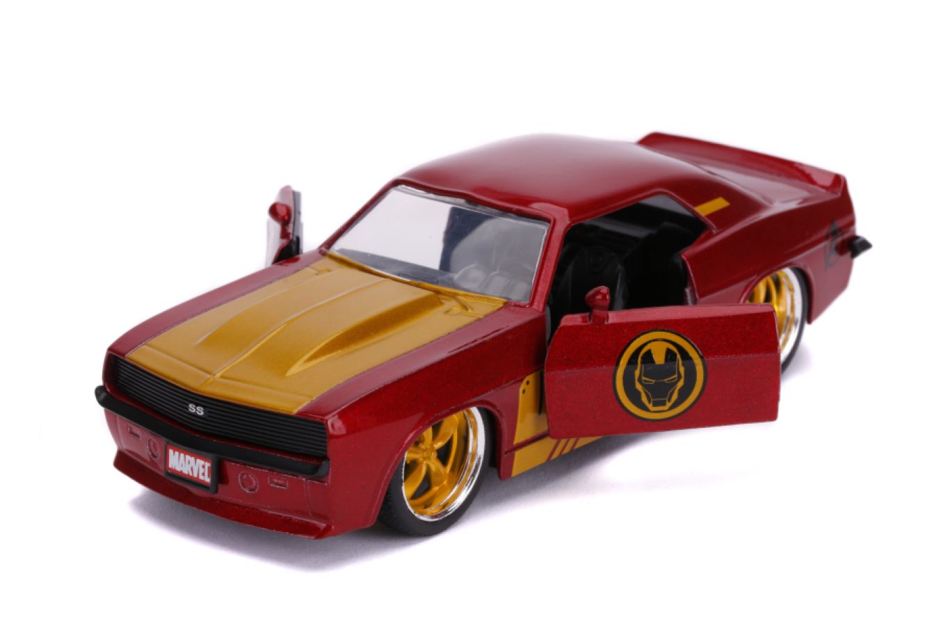 Marvel Comics - Iron Man 1969 Chevy Camaro 1:32 Scale Hollywood Ride