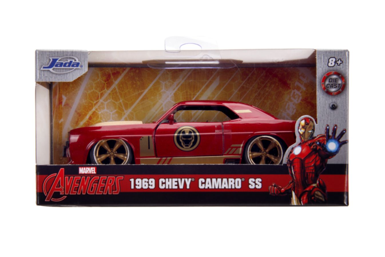 Marvel Comics - Iron Man 1969 Chevy Camaro 1:32 Scale Hollywood Ride