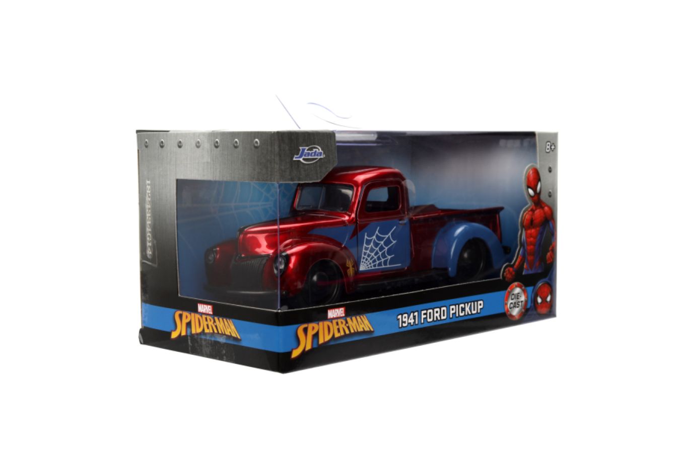 Marvel - 1:32 Scale 1941 Ford Pickup SpiderMan Diecast Vehicle