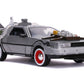 Back to the Future Part III - Time Machine Raw Metal 1:24 Scale Hollywood Ride