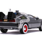 Back to the Future Part III - Time Machine Raw Metal 1:24 Scale Hollywood Ride