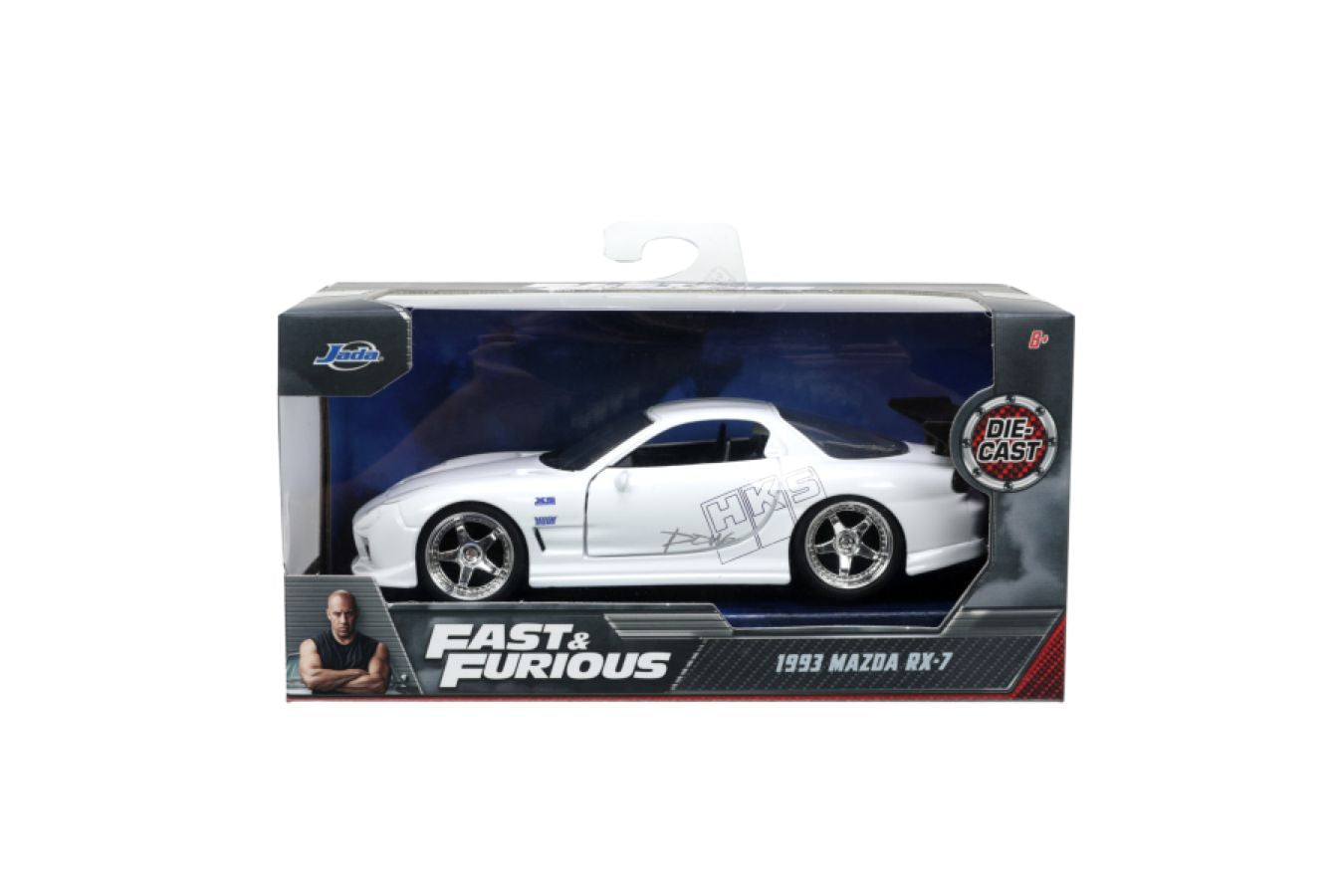 Fast & Furious - HKS 1993 Mazda RX7 1:32 Scale Diecast Vehicle