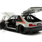 Big Time Muscle - Ford Mustang GT 1989 Grey / Black 1:24 Scale Diecast Vehicle